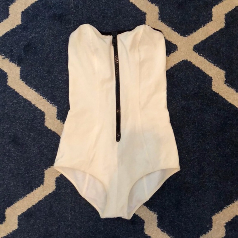 Lisa Marie Fernandez Strapless Bathing Suit